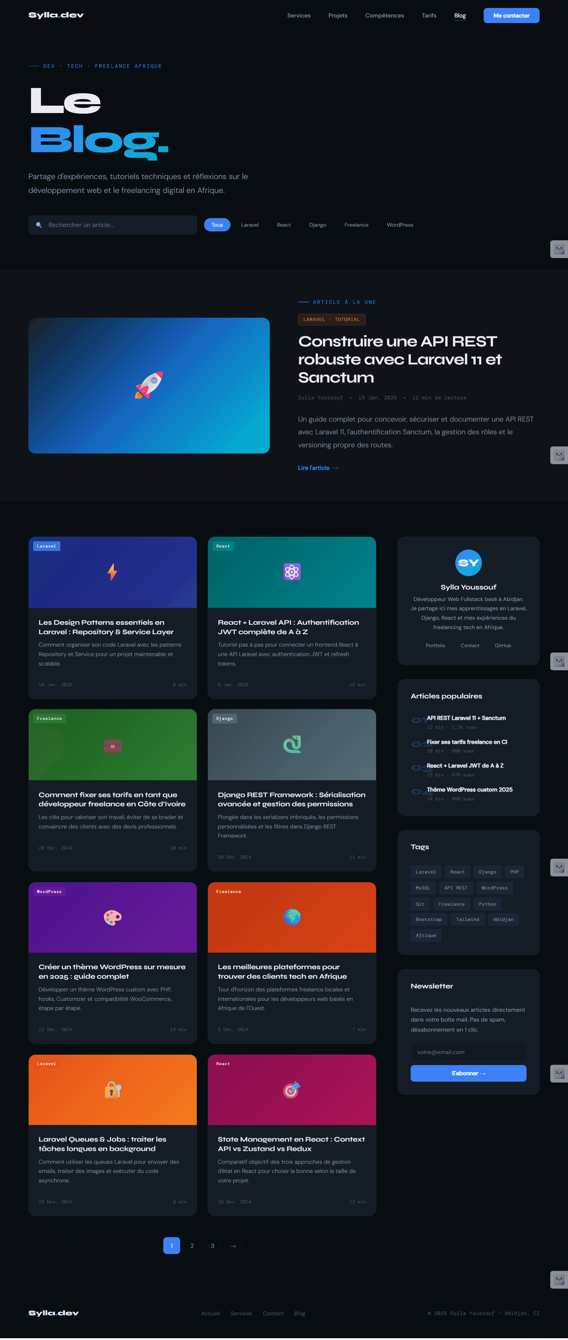 Blog WordPress headless et Next.js