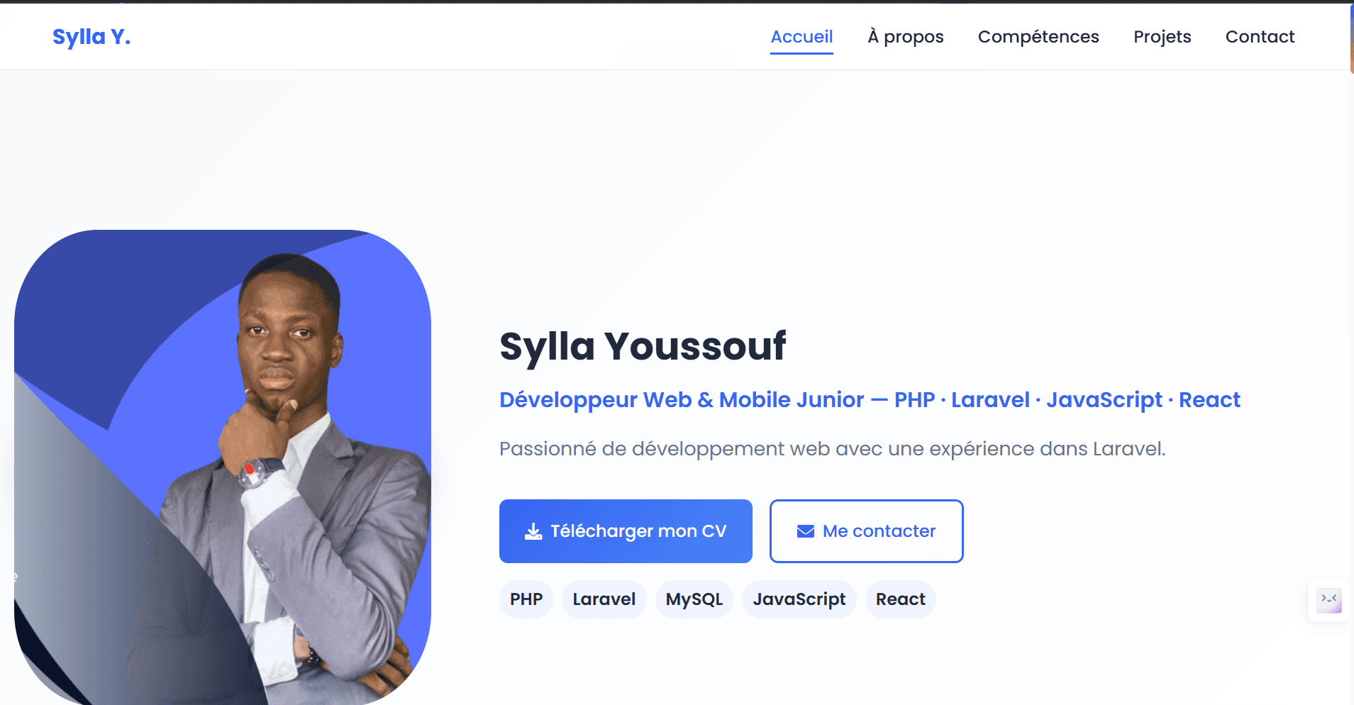 Portfolio CV personnel